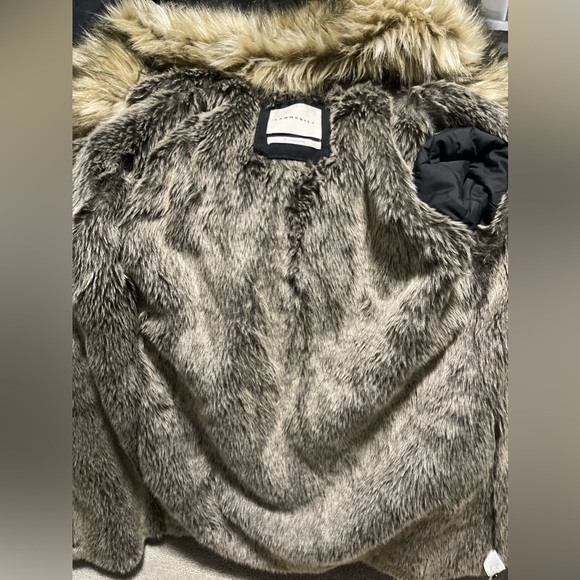 Community Anion Parka with Fur, Black, Small - Picture 4 of 9